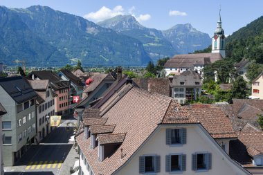 Altdorf URI Canton, eski evleri