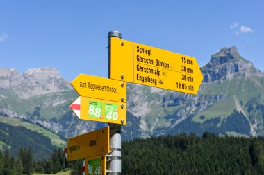 Engelberg, geçit göstergesi