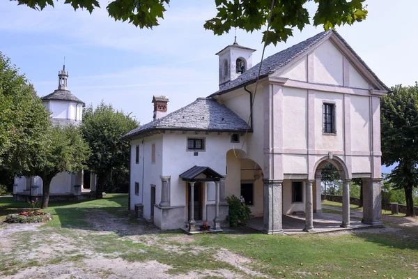 Sanktuarium Ghiffa na Włochy — Zdjęcie stockowe