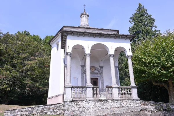 El santuario de Ghiffa en Italia — Foto de Stock