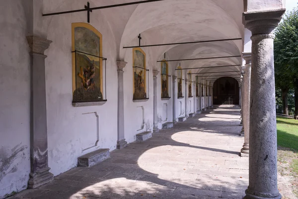 Sanktuarium Ghiffa na Włochy — Zdjęcie stockowe