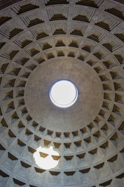 Talya Roma Pantheon Deliği Olan Kubbe — Stok fotoğraf