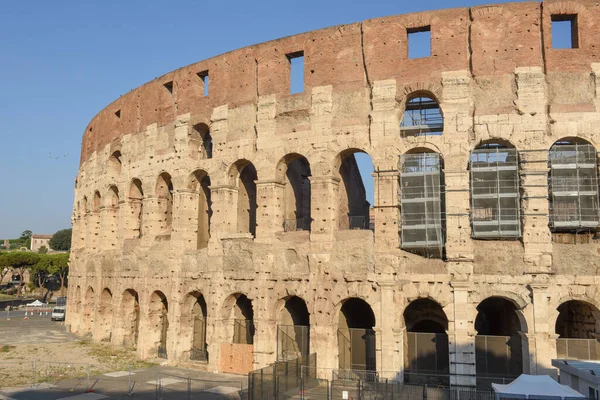 Visa Romerska Colossum Rom Italien — Stockfoto