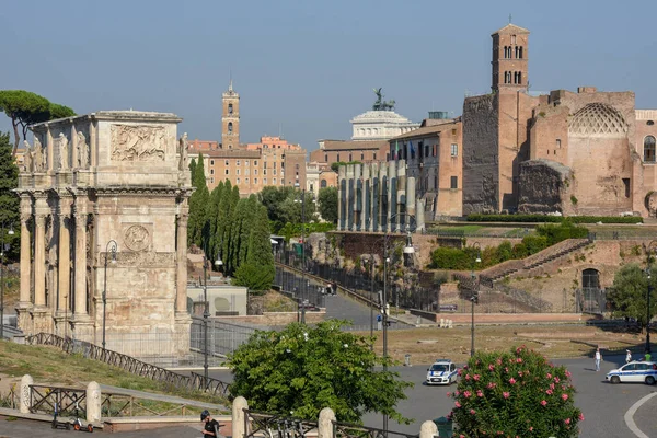 Oud Centrum Van Roma Italië Unesco Werelderfgoed — Stockfoto