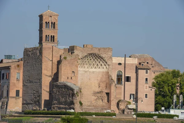 Kostel Starého Centra Říma Itálii Unesco Světové Dědictví — Stock fotografie