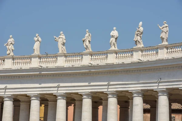 梵蒂冈圣彼得广场的建筑细节 — 图库照片