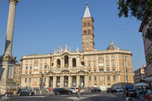 Roma Talya Eylül 2020 Talya Santa Maria Maggiore Katedrali — Stok fotoğraf