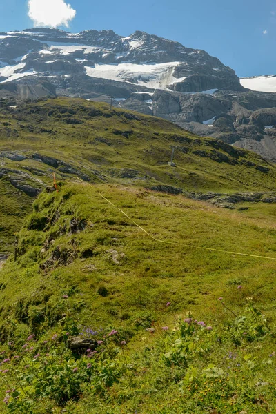 Paisaje Montaña Sobre Engelberg Los Alpes Suizos —  Fotos de Stock