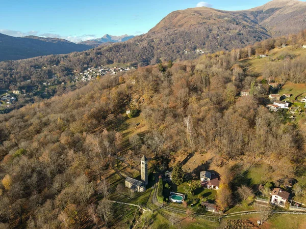 Landskap Colla Valley Nära Lugano Den Italienska Delen Schweiz — Stockfoto