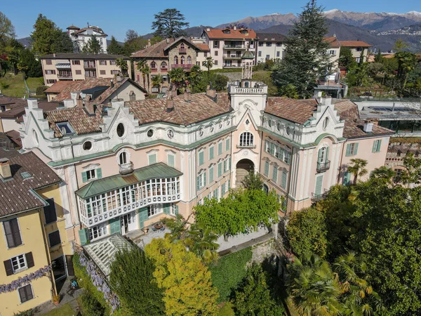 Maison Écrivain Hermann Hesse Séjourné Montagnola Sur Partie Italienne Suisse — Photo