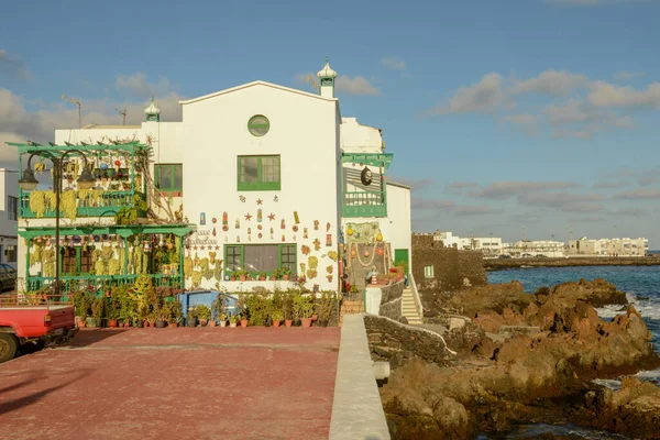 Punta Mujeres Spain January 2021 Village Punta Mujeres Lanzarote Island — Stock Photo, Image