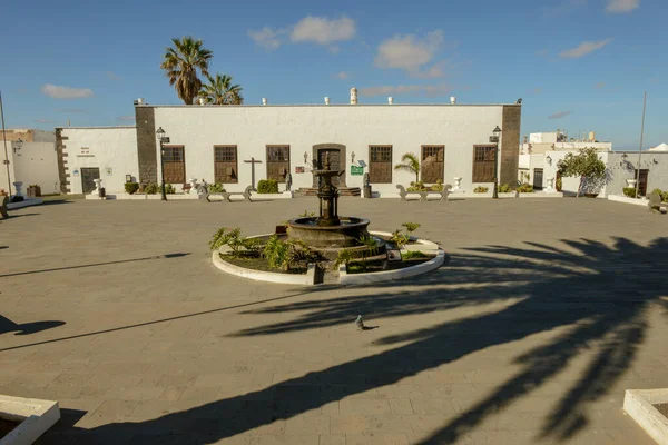 Teguise Spain January 2021 Colonial Town Teguise Canary Island Lanzarote — Stock Photo, Image