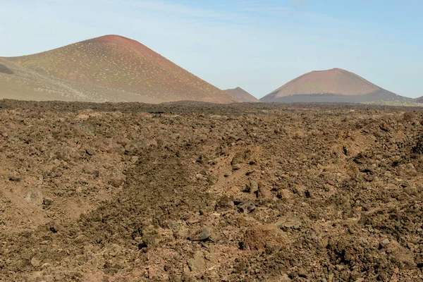 Paesaggio Sull Isola Canaria Lanzarote Spagna — Foto Stock