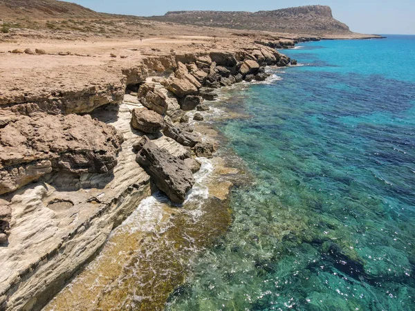Pobřeží Ayia Napa Kypru — Stock fotografie