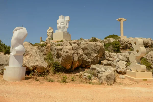 Ayia Napa Chipre Maio 2021 Parque Internacional Esculturas Ayia Napa — Fotografia de Stock