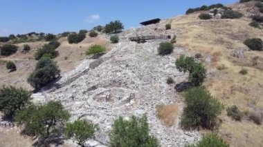 Kıbrıs adasındaki Choirokoitia 'nın Neolitik yerleşimi
