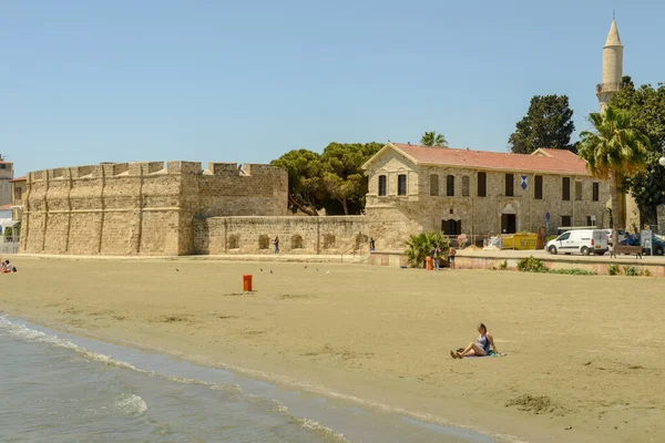 Larnaca Chipre Mayo 2021 Fuerte Larnaca Isla Chipre — Foto de Stock