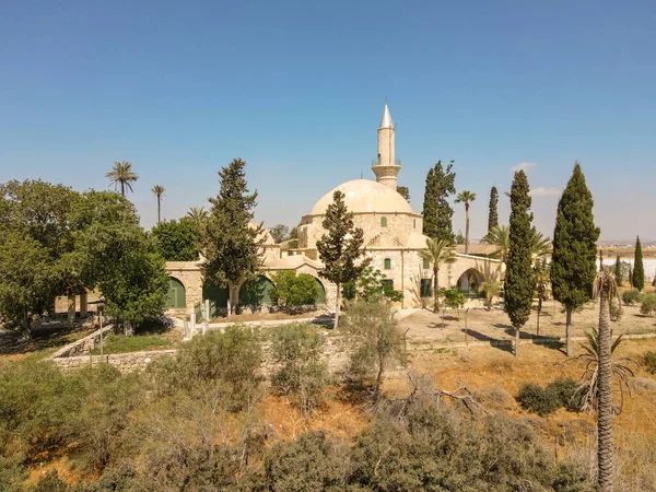 Mesquita Hala Sultan Tekke Larnaca Chipre — Fotografia de Stock