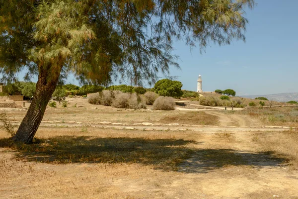 Parque Arqueológico Nea Paphos Cidade Paphos Ilha Chipre — Fotografia de Stock