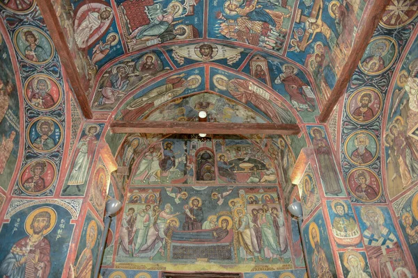 Kostel Panagia Phorviotissa Nikitari Kypru — Stock fotografie