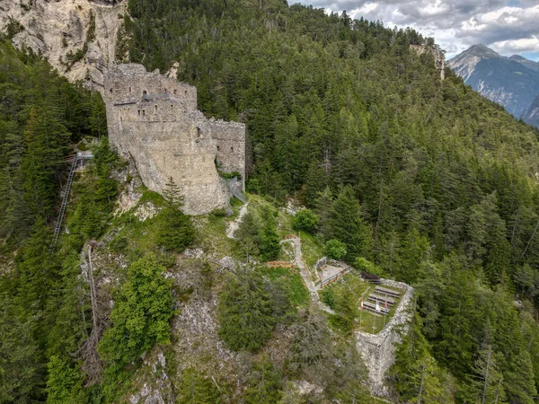 Romok Belfort Vár Közelében Brienz Svájci Alpokban — Stock Fotó