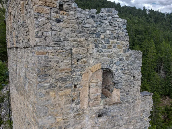 Rovine Del Castello Belfort Vicino Brienz Sulle Alpi Svizzere — Foto Stock