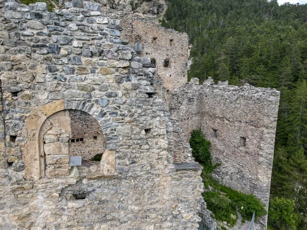 Ruinerna Belfort Slott Nära Brienz Schweiziska Alperna — Stockfoto