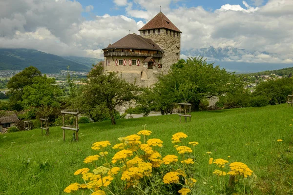 Kasteel Vaduz Officiële Residentie Van Prins Liechtenstein — Stockfoto