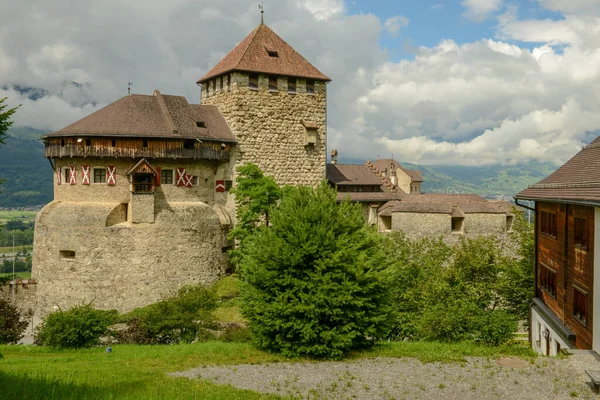 Kasteel Vaduz Officiële Residentie Van Prins Liechtenstein — Stockfoto