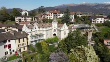 Yazar Hermann Hesse 'in Montagnola' da kaldığı ev İsviçre 'nin İtalyan kesiminde.