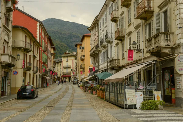 Varallo Italia Settembre 2021 Varallo Sesia Paese Piemonte Italia — Foto Stock