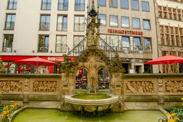Cologne Germany September 2021 Old Fountain Cologne Germany — Stock Photo, Image
