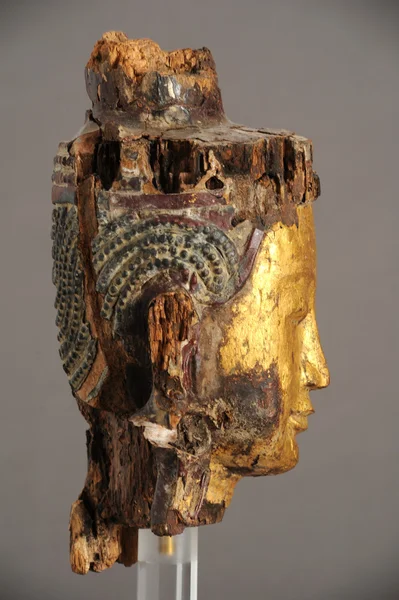 Statue of buddha's head — Stock Photo, Image