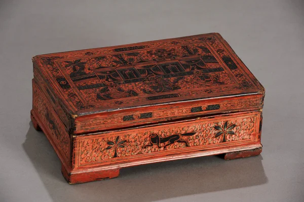 Caixa de artesanato da Birmânia — Fotografia de Stock