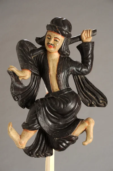 Burmesiska staty av en trollkarl手品師のビルマの像 — ストック写真