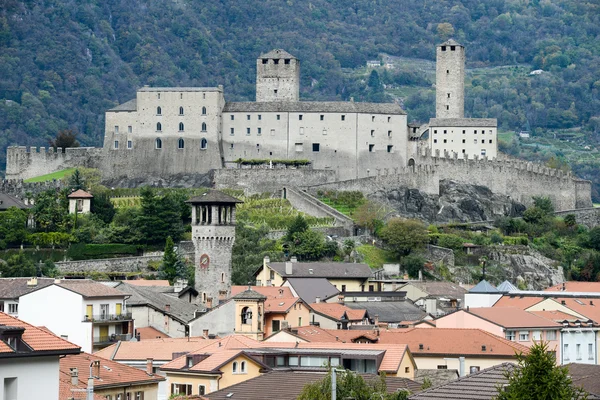 Il Forte di Castelgrande a Bellinzona — Foto Stock