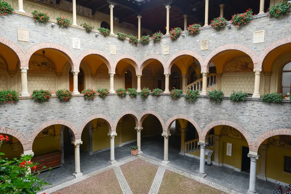 The Palace of Government at Bellinzona — Stock Photo, Image