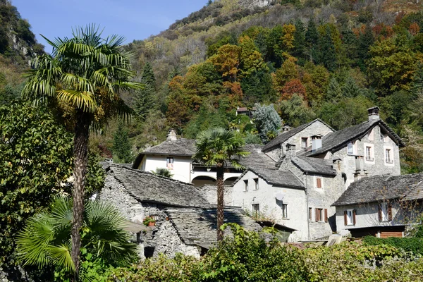 Den lantliga byn Verscio — Stockfoto