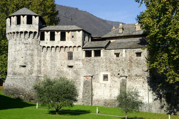 Visconteo slott på Locarno — Stockfoto