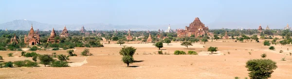 El yacimiento arqueológico de Bagan — Foto de Stock