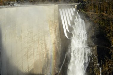 swtzerland İtalyan kısmında verzasca Barajı 