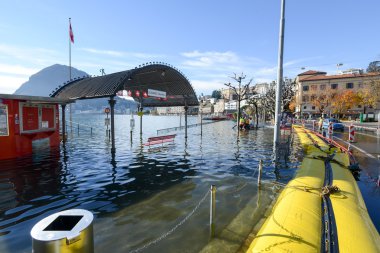 Lake Lugano su baskını