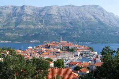 Eski Korcula kasabası