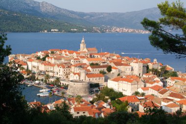 Eski Korcula kasabası