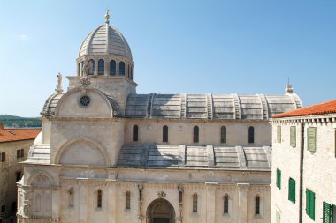 Hırvatistan 'ın Sibenik kentindeki St. James Katedrali