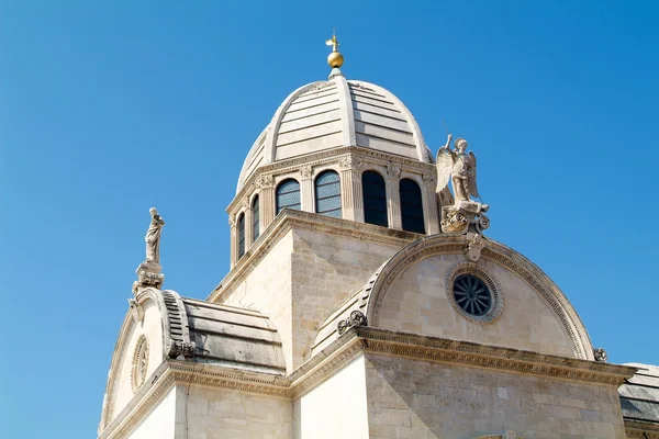 Cattedrale di San Giacomo a Sibenik, Croazia — Foto Stock