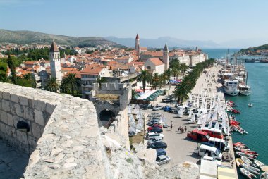 Eski şehir Trogir, Hırvatistan'ın mimarisi
