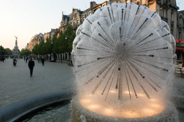 Reims Merkezi çeşme