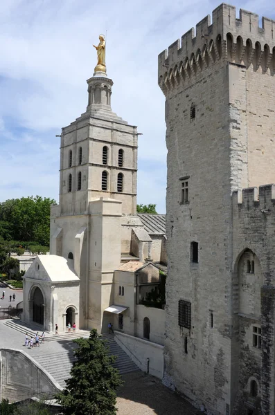 Place du Palais en Avignon en Francia — Foto de Stock