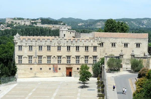 Place du Palais v Avignonu na Francii — Stock fotografie